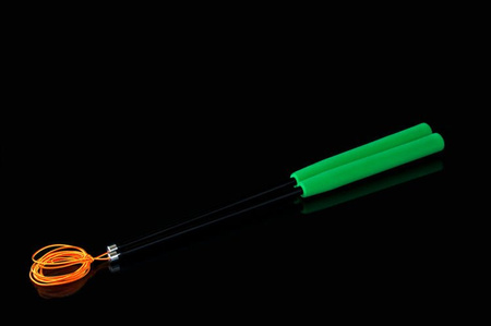 Fiber kije do diabolo 35 cm kolor ZIELONY Henry`s